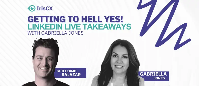 Getting to Hell Yes in Sales: A Conversation with Gabriella Jones